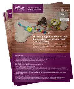 Danyelza Caregiver Brochure Stack